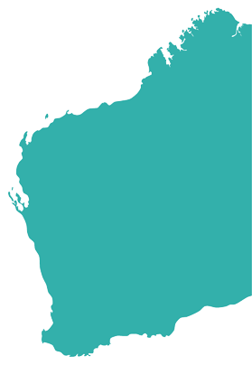 map of WA